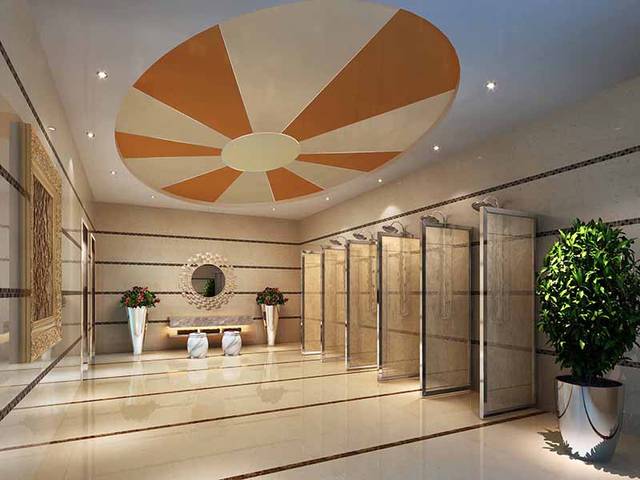 洗浴會所裝修設計成本如何節(jié)省