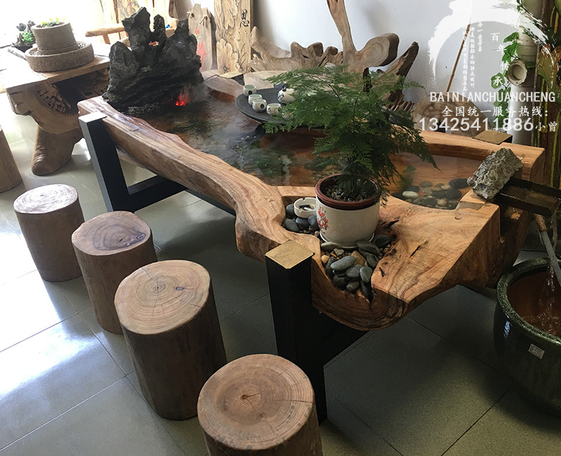 流水茶桌之美——品味廠家直銷的靜雅生活